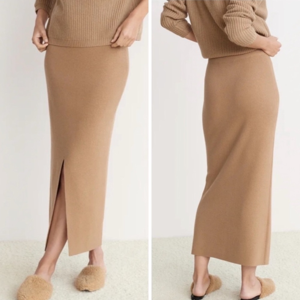 Jenni Kayne Cashmere Midi Sweater Skirt